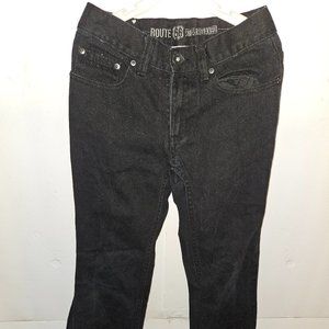 Boys Route 66 Black Jeans Size 10